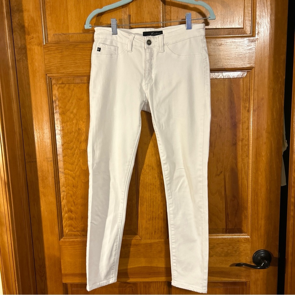 KanCan Estilo White Skinny Jeans Sz 7/27-EUC
